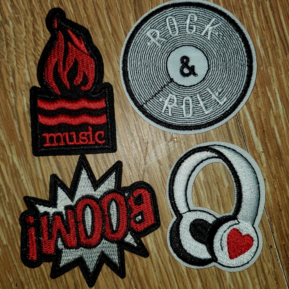 Set of Music-Themed Patches